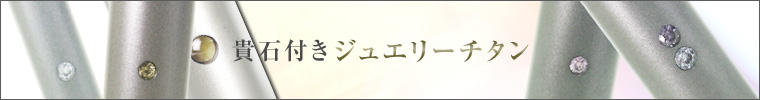 貴石付きジュエリーチタン